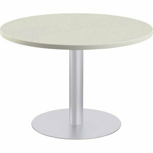 Special-T Hospitality Table, RoundTop, BarHeight, 42inDIAx42inH, CrispLinen SCTSIEN42BHCL